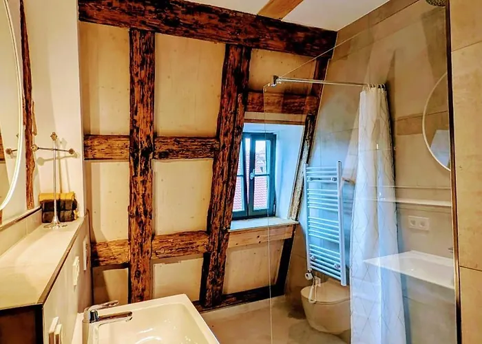 דירה Altes Zollhaus - - Lovely - Luxury - Maisonette שוואבאך
